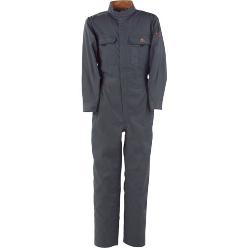 カジメイク T/C長袖つなぎ服 チャコールグレー M 6609-74-M つなぎ服 カジメイク T/C長袖つなぎ服 チャコールグレー M 6609-74-M つなぎ服
