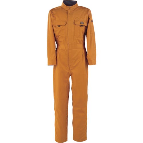 カジメイク T/C長袖つなぎ服 オレンジ M 6609-25-M つなぎ服 カジメイク T/C長袖つなぎ服 オレンジ M 6609-25-M つなぎ服