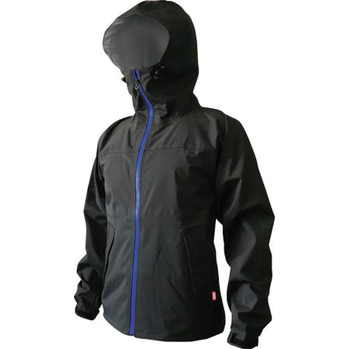 カジメイク ストレッチシールドジャケット ブラック 3L 7570-91-3L レインスーツ カジメイク ストレッチシールドジャケット ブラック 3L 7570-91-3L レインスーツ