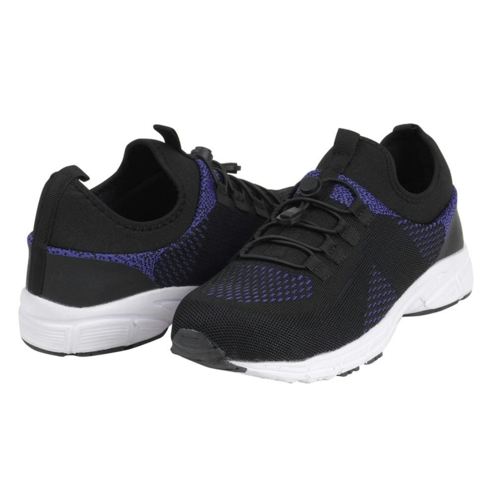 セフティーシューズ ブラックブルー 25.0cm