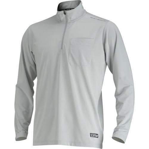 カジメイク 8844 Newシェイドドライナー長袖ZIPUPシャツ シルバーグレー L 8844-72-L シャツ カジメイク 8844 Newシェイドドライナー長袖ZIPUPシャツ シルバーグレー L 8844-72-L シャツ
