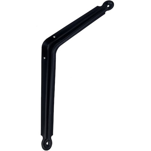 ケイ・ジー・ワイ工業 L型棚受 200×250 黒 LL-BB200 棚受金具 ケイ・ジー・ワイ工業 L型棚受 200×250 黒 LL-BB200 棚受金具