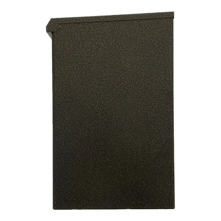 どでかポスト エンボスブラウン SGE-4000 郵便ポスト メール便対応 大型ポスト 幅42cm 高さ32.5cm 奥行21cm