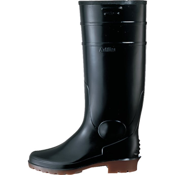 【CAINZ-DASH】アキレス 耐油・衛生長靴ワークマスター　黒　２４．０ｃｍ TWB 2100 B 24.0【別送品】