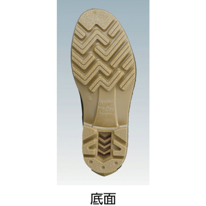 【CAINZ-DASH】アキレス 耐油・衛生長靴ワークマスター　黒　２４．０ｃｍ TWB 2100 B 24.0【別送品】