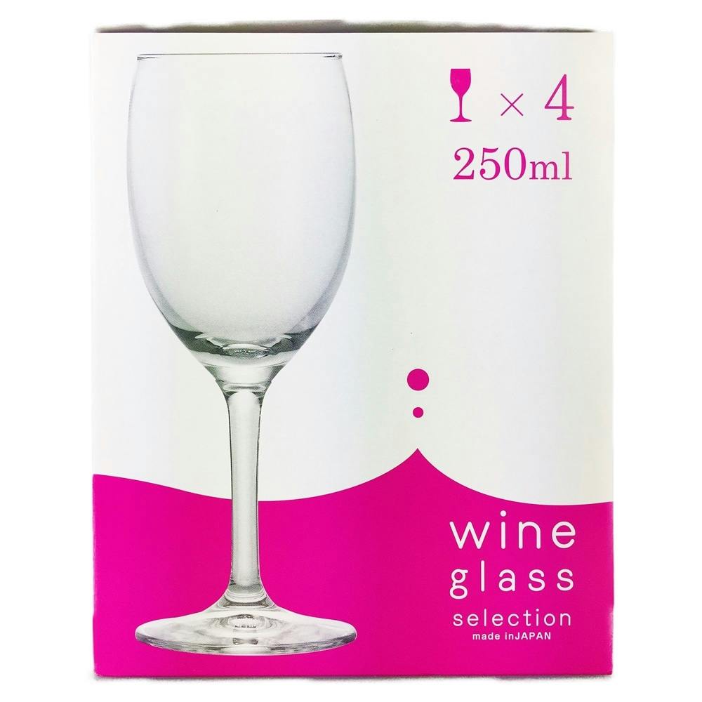 フラネワイングラス 4個セット 250ml | 食器・グラス・カトラリー