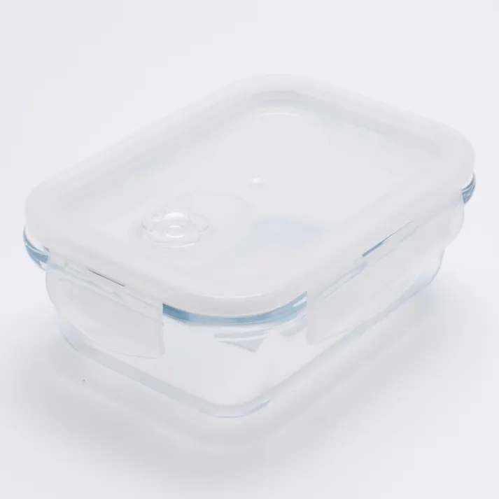 耐熱 密封容器 レクタングル 400ml WT H8763(販売終了)