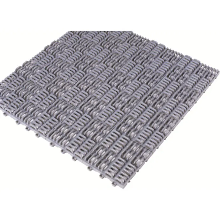 【CAINZ-DASH】ミヅシマ工業 クロスラインマットエース 本体 グレー 420-0310【別送品】