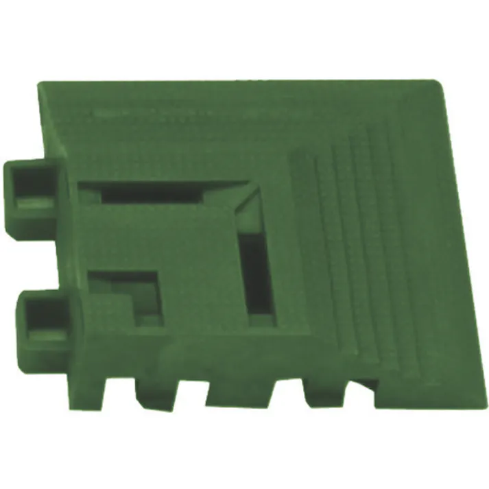 【CAINZ-DASH】ミヅシマ工業 クロスラインマットエース コーナー グリーン 420-0340【別送品】