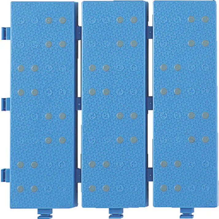 【CAINZ-DASH】ミヅシマ工業 セフティースクエア 本体 ブルー 430-0200【別送品】