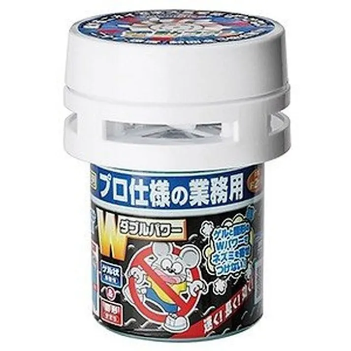 大型電動ファン付ネズミ忌避剤Wパワー 350g