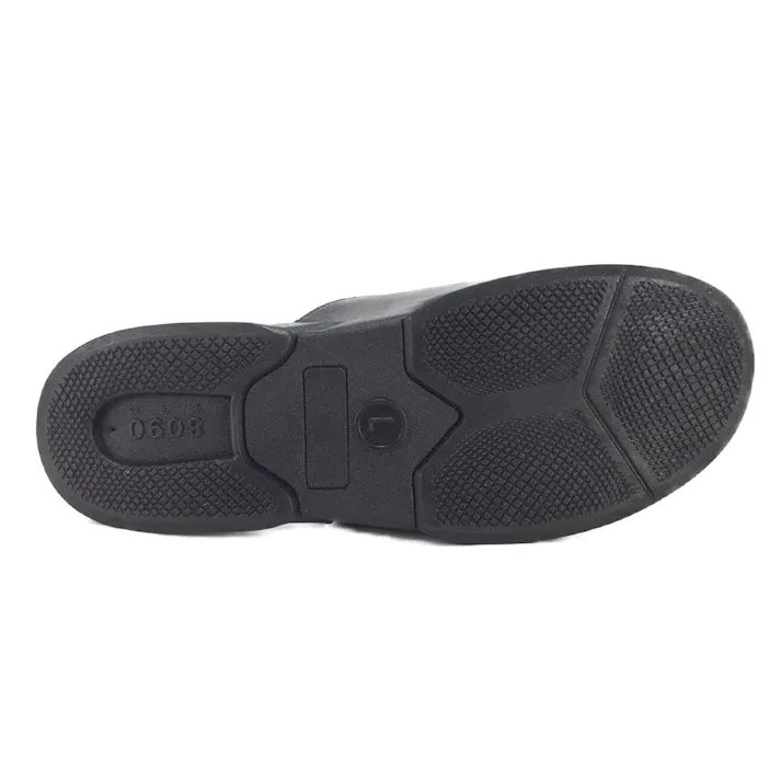 紳士シャワーサンダル ブラック L