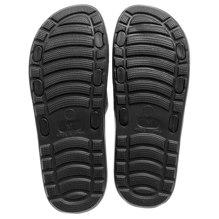 紳士ウッディシャワーサンダル ブラック M