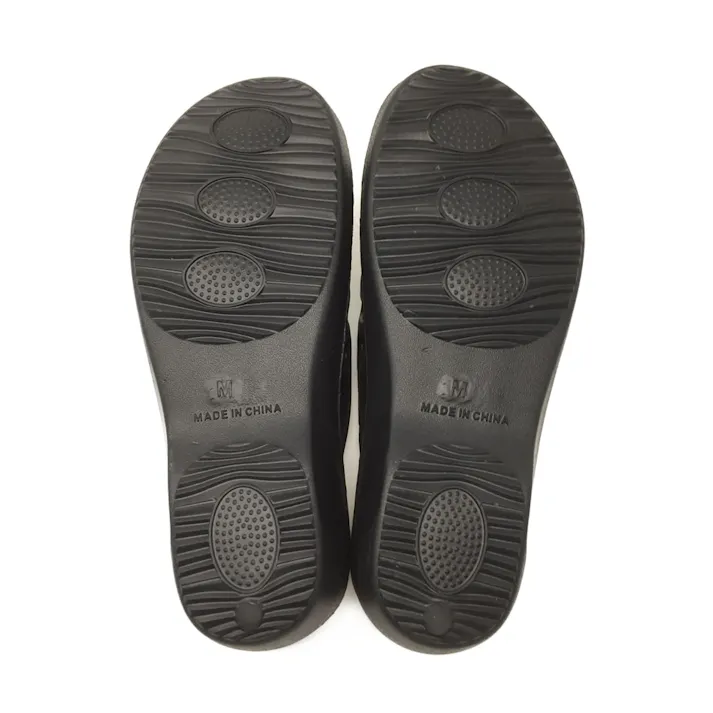 婦人サンダル ヒール付きインジェクション ブラック M(販売終了)