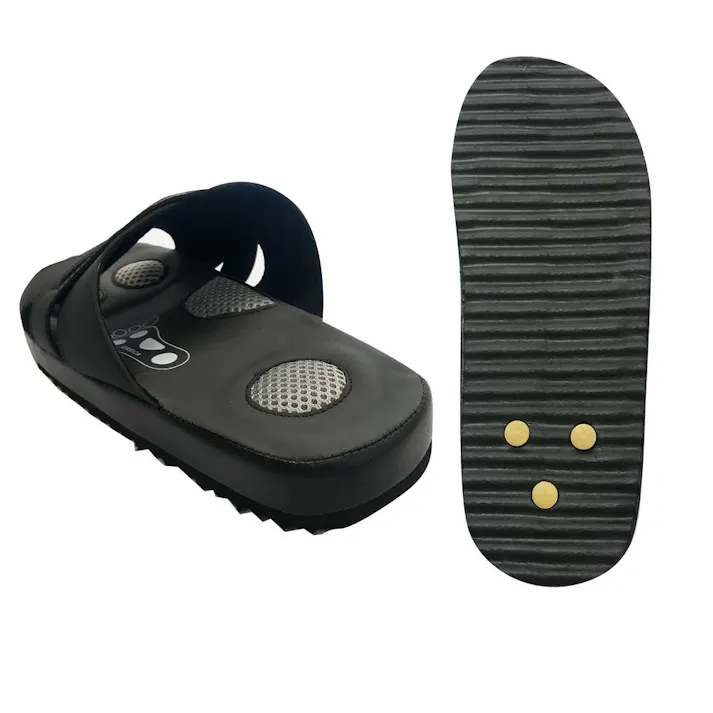 紳士インソールサンダル ブラック L