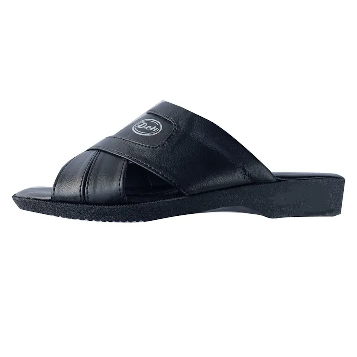 ワイドサンダル L ブラック