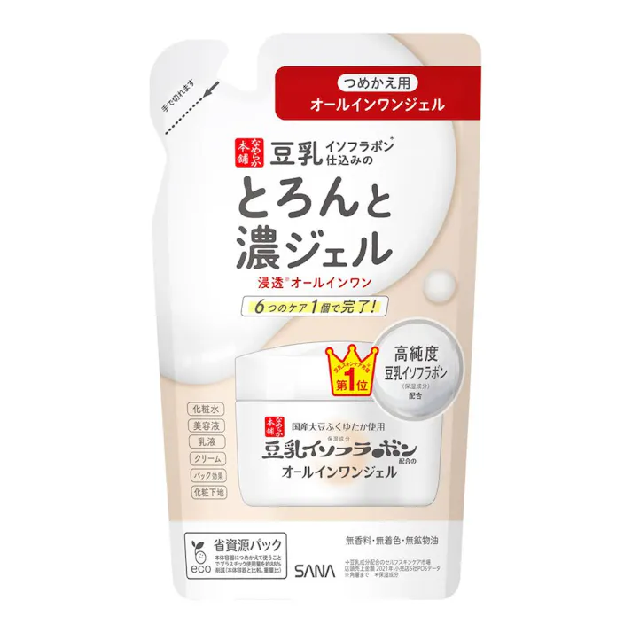 常盤薬品工業 サナ なめらか本舗 とろんと濃ジェル 詰替 100g