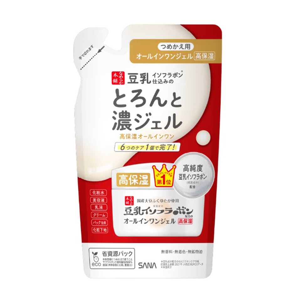 常盤薬品工業 サナ なめらか本舗 とろんと濃ジェル エンリッチ NC 詰替用 100g 化粧水・乳液 常盤薬品工業 サナ なめらか本舗 とろんと濃ジェル エンリッチ NC 詰替用 100g 化粧水・乳液