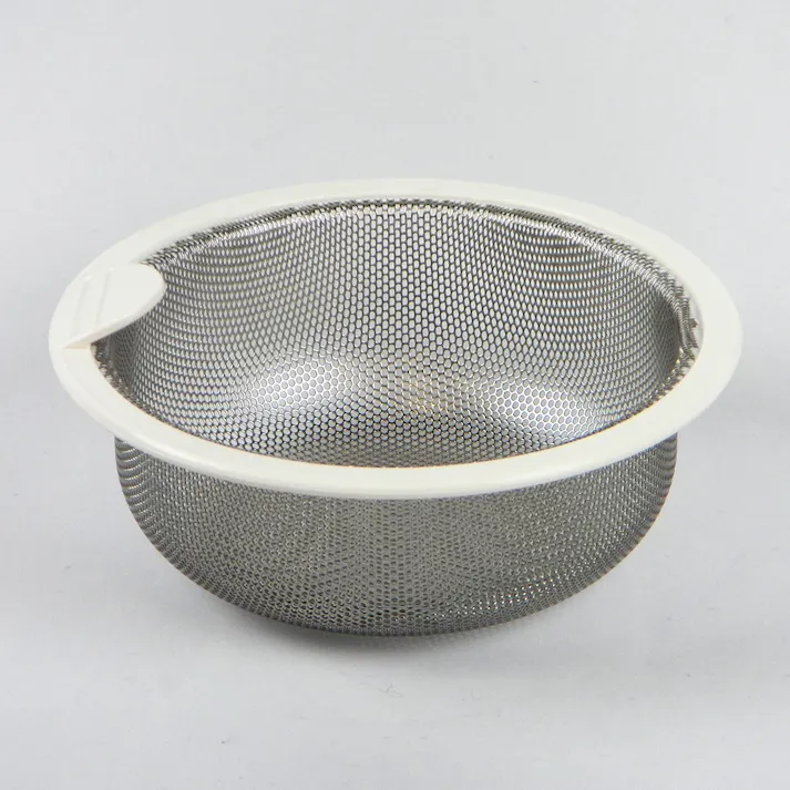 流し用 ステンレス浅型ゴミカゴ 135タイプ SP-202