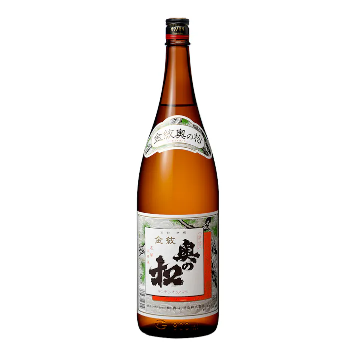 (福島県)金紋 奥の松 1800ml【別送品】