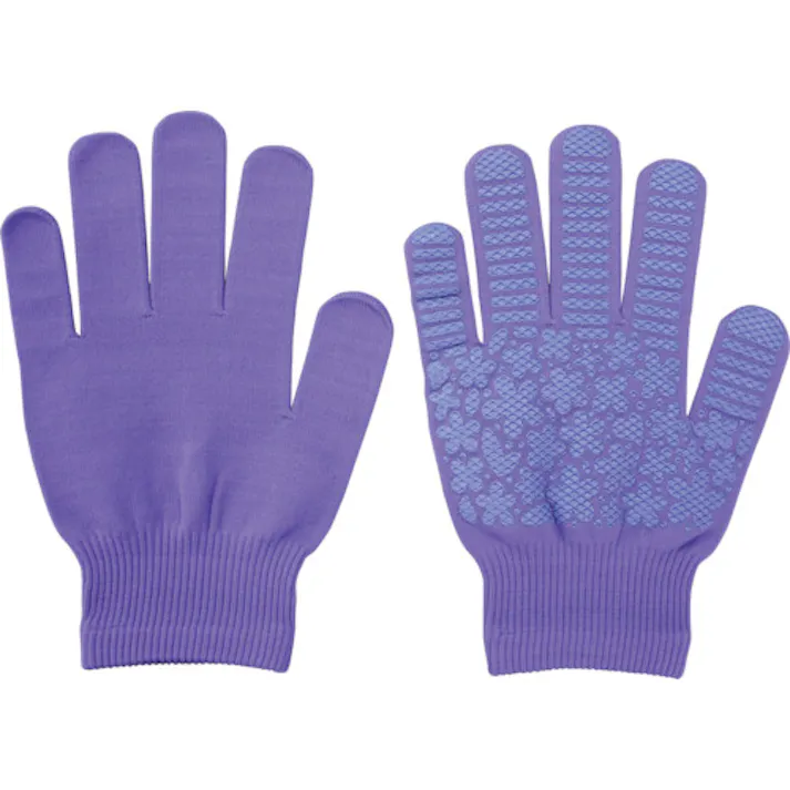 【CAINZ-DASH】福徳産業 日本製すべり止め手袋 らくって パープル 779-PUR【別送品】