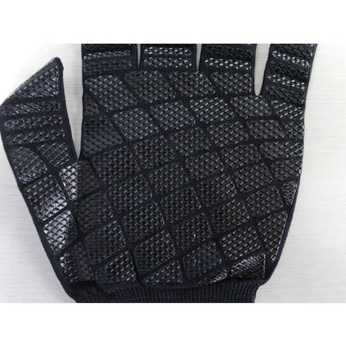 【CAINZ-DASH】福徳産業 すべり止め手袋 吸ちゃん ブラック L 3双組 786-L-3P-BK【別送品】
