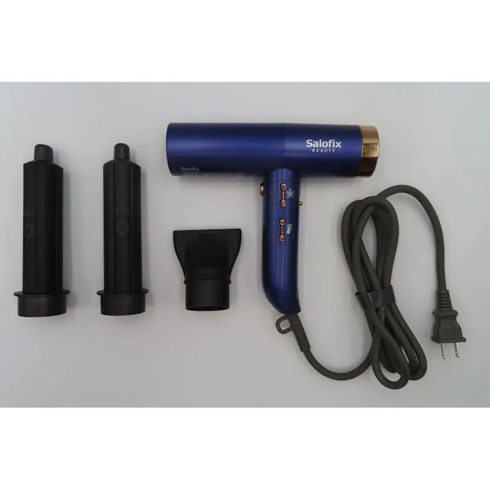 SALOFIX BEAUTY ヘアドライヤー&カーラー パープル・ゴールド