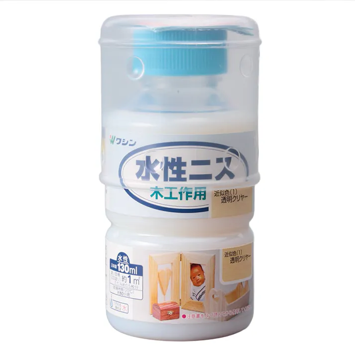 水性ニス 木工作用 透明クリヤー 130ml