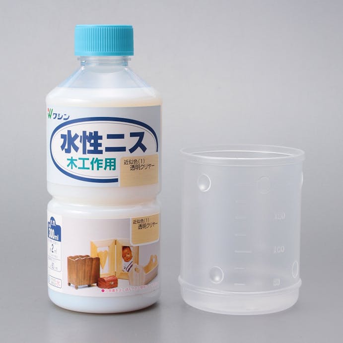 和信ペイント 水性ニス 木工作用 透明クリヤー 300ml【別送品】