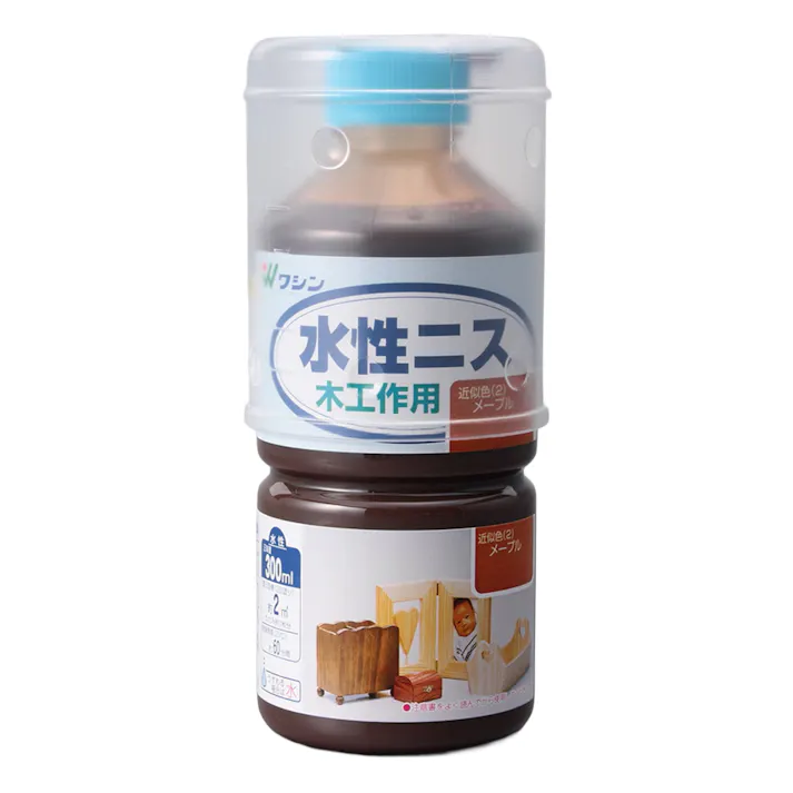 水性ニス 木工作用 メープル 300ml【別送品】