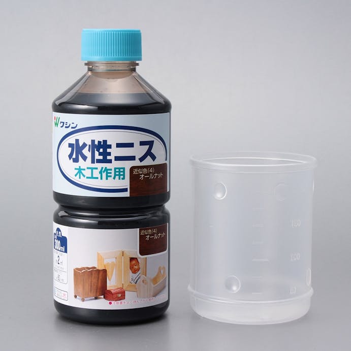 和信ペイント 水性ニス 木工作用 オールナット 300ml【別送品】