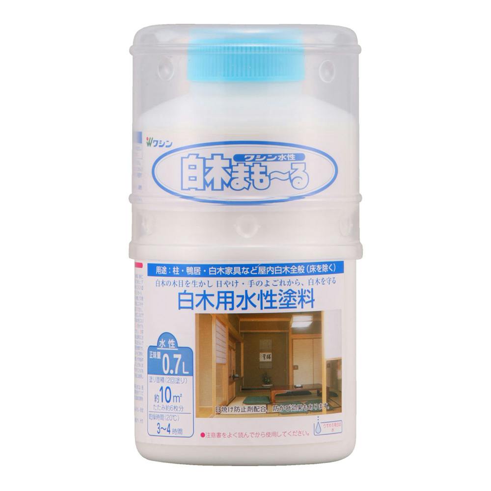 白木まもーる 白木用水性塗料 0.7L