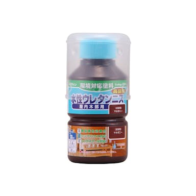 和信ペイント 水性ウレタンニス マホガニー 130ml【別送品】