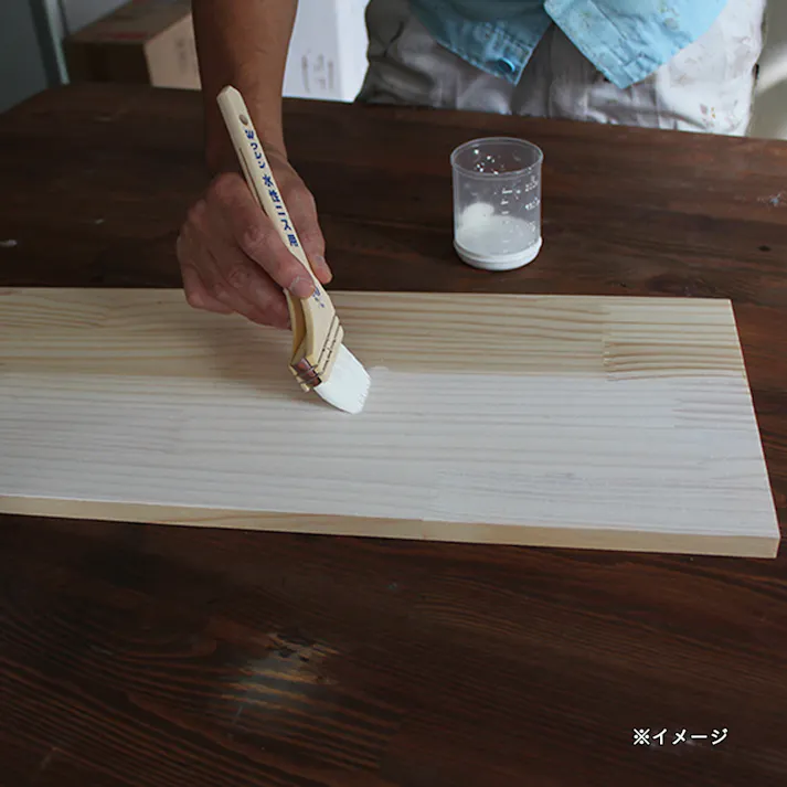 水性ウレタンニス 屋内木部用 ホワイト 130ml