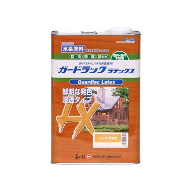 和信ペイント ガードラックラテックス 白木色 3.5kg【別送品】