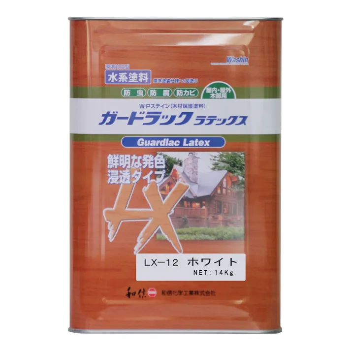 ガードラックラテックス ホワイト 14kg 【別送品】