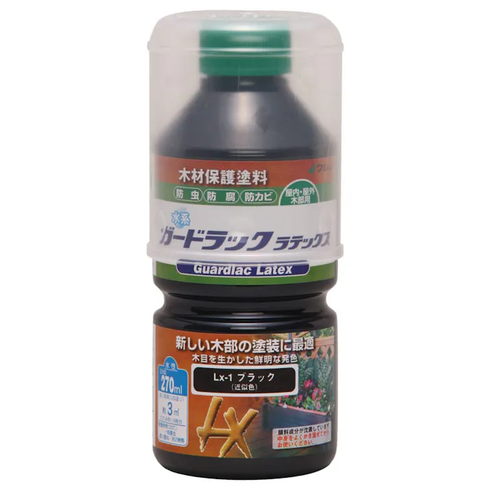 ガードラックラテックス ブラック 270ml【別送品】