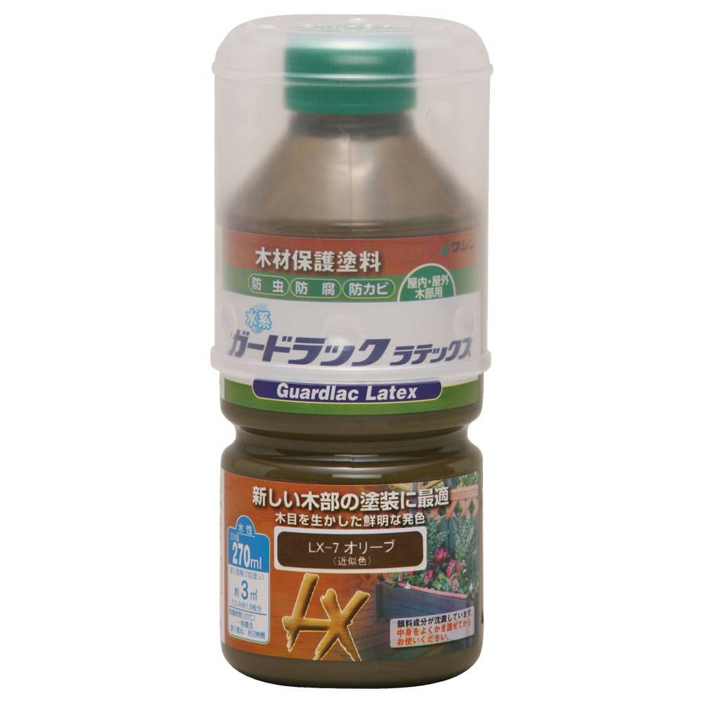 ガードラックラテックス オリーブ 270ml 木部塗料 ガードラックラテックス オリーブ 270ml 木部塗料