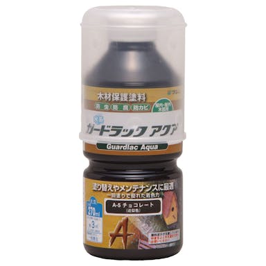 和信ペイント ガードラックアクア チョコレート 270ml【別送品】