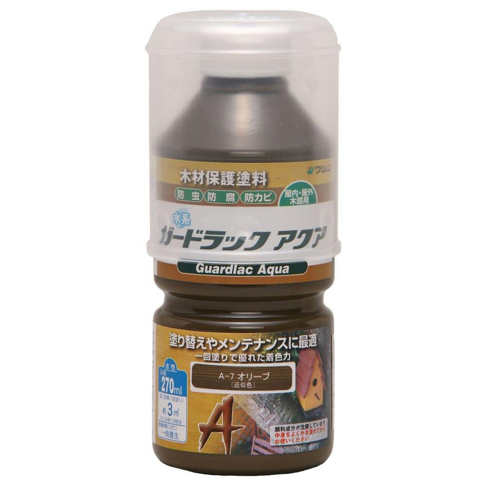 ガードラックアクア オリーブ 270ml 木部塗料 ガードラックアクア オリーブ 270ml 木部塗料
