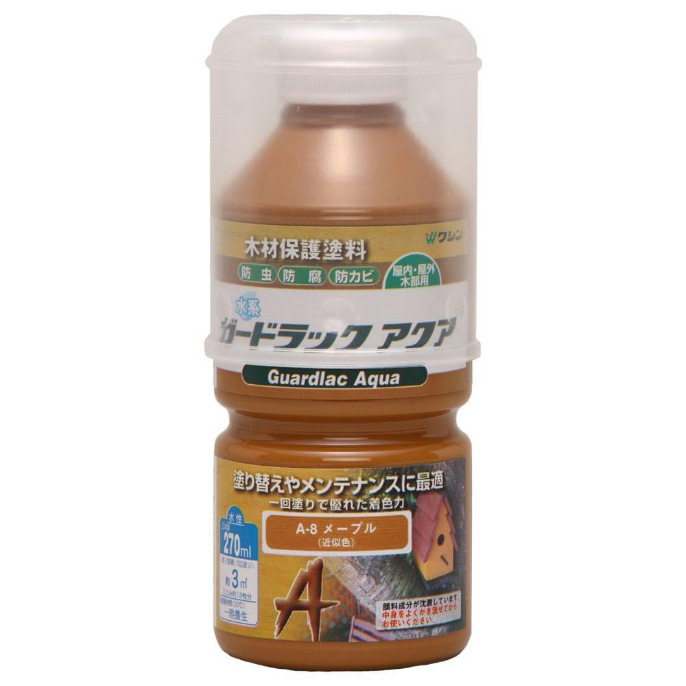 ガードラックアクア メープル 270ml 木部塗料 ガードラックアクア メープル 270ml 木部塗料