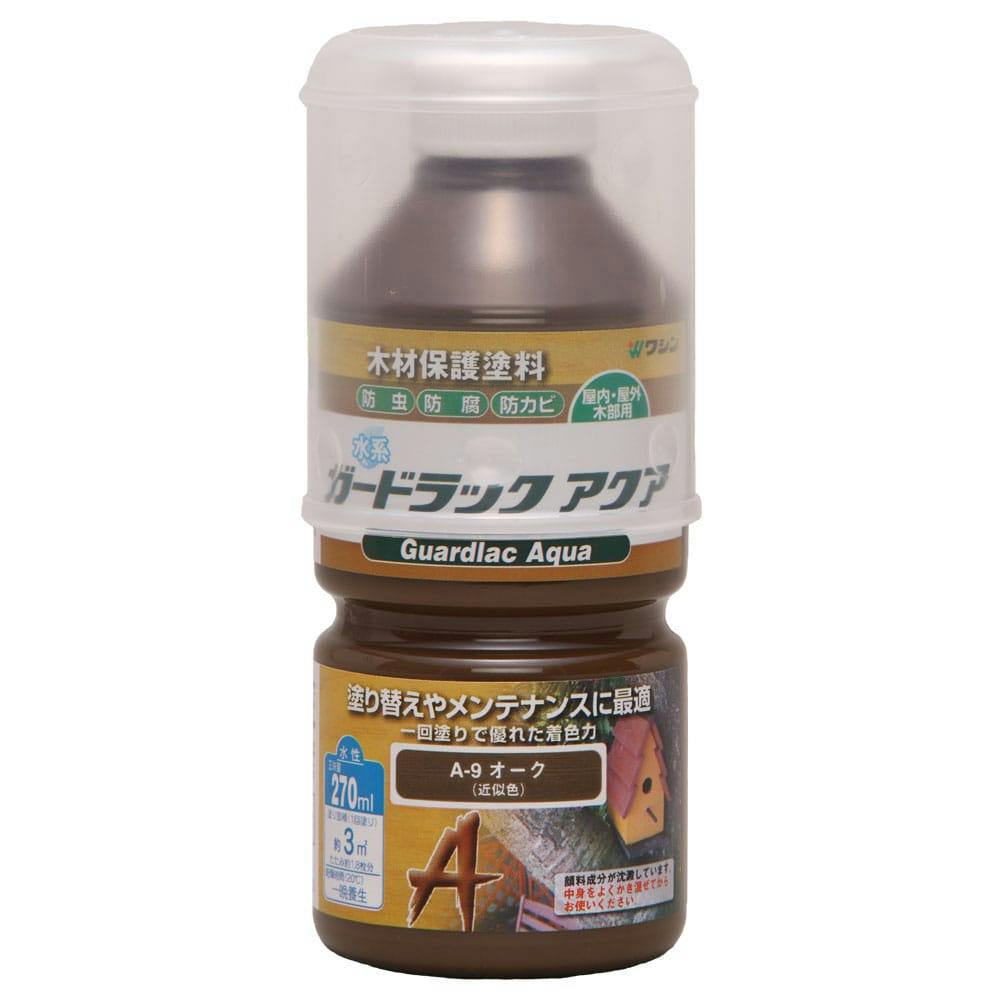 ガードラックアクア オーク 270ml 木部塗料 ガードラックアクア オーク 270ml 木部塗料