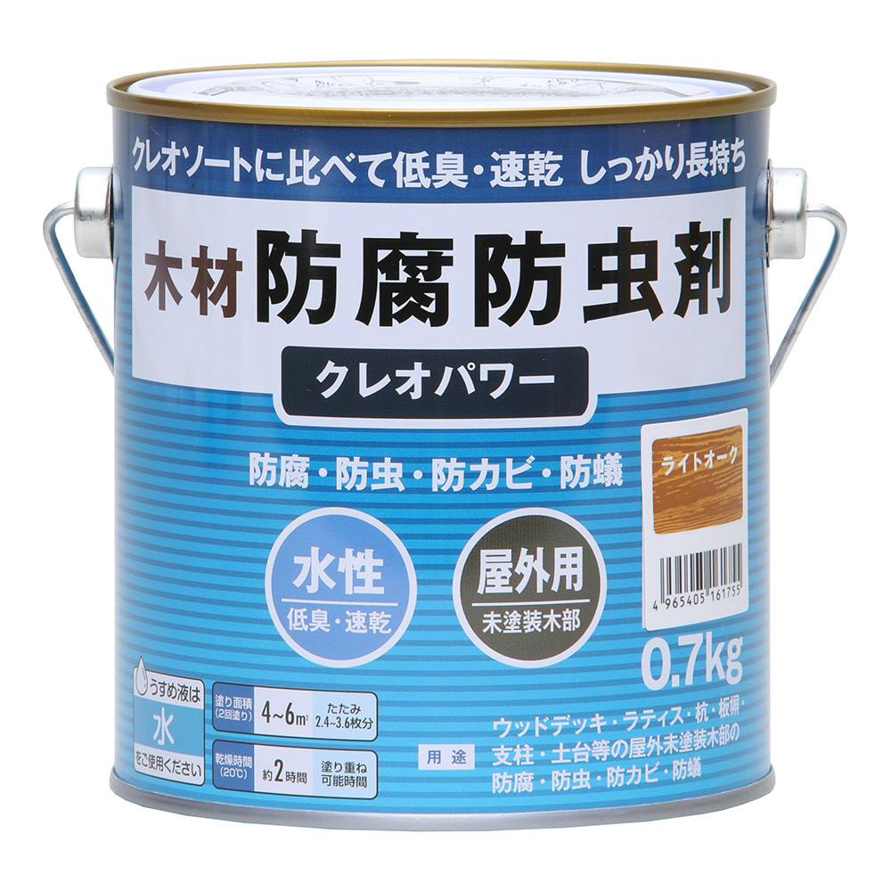 クレオパワー ライトオーク 0.7kg 木部塗料 クレオパワー ライトオーク 0.7kg 木部塗料