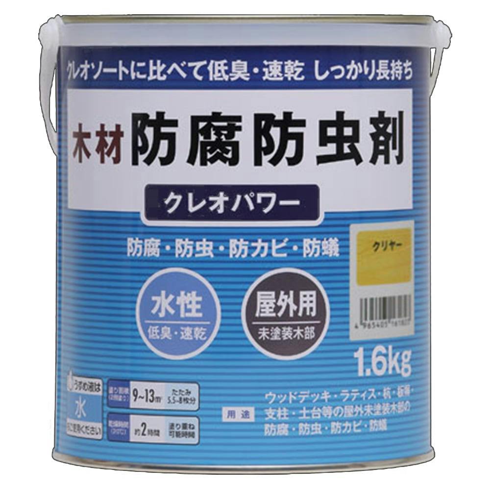 クレオパワー クリヤー 1.6kg 木部塗料 クレオパワー クリヤー 1.6kg 木部塗料