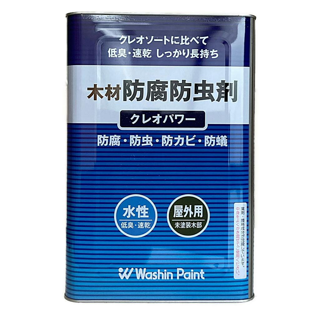 クレオパワー ブラウン 14kg【別送品】 | ペンキ（塗料）・塗装