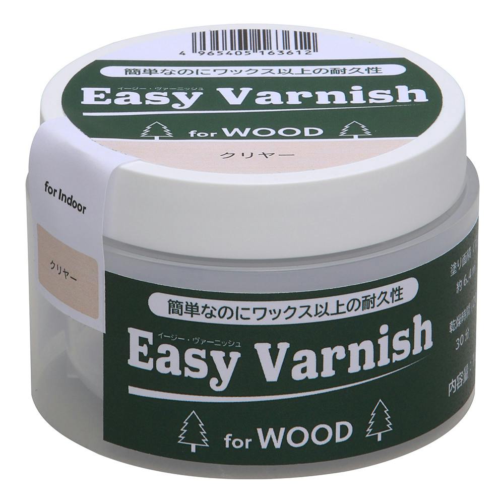 W. Easy Varnish for WOOD クリヤー 160g ニス W. Easy Varnish for WOOD クリヤー 160g ニス