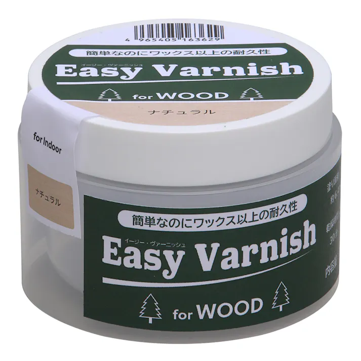 W.Easy Varnish for WOOD ナチュラル 160g