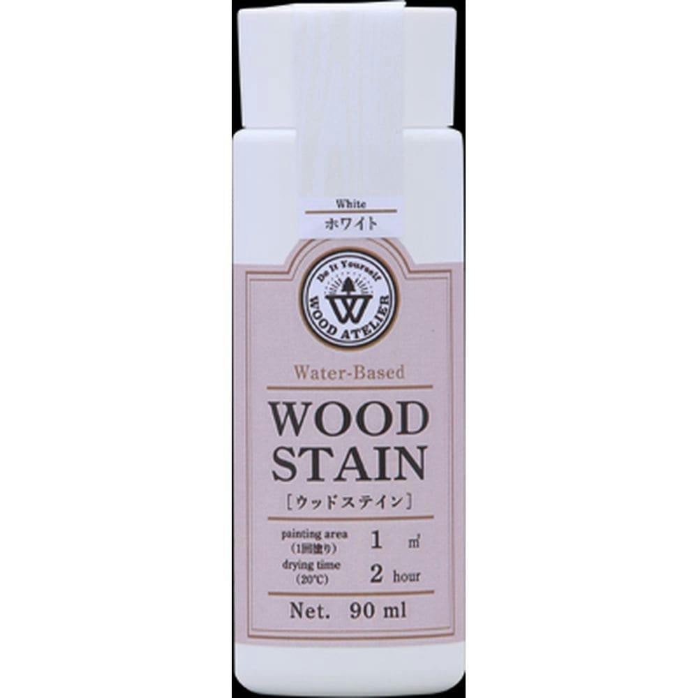 ウッドステイン ホワイト 90mL 木部塗料 ウッドステイン ホワイト 90mL 木部塗料