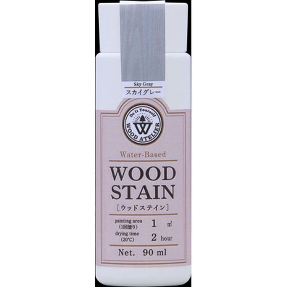 ウッドステイン スカイグレー 90mL 木部塗料 ウッドステイン スカイグレー 90mL 木部塗料