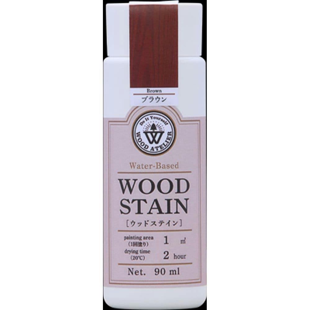 ウッドステイン ブラウン 90mL 木部塗料 ウッドステイン ブラウン 90mL 木部塗料